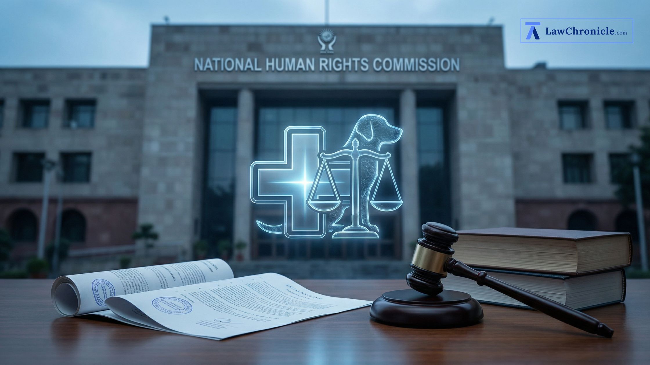 NHRC Takes Cognizance of Death in Sonipat Dog Bite Case